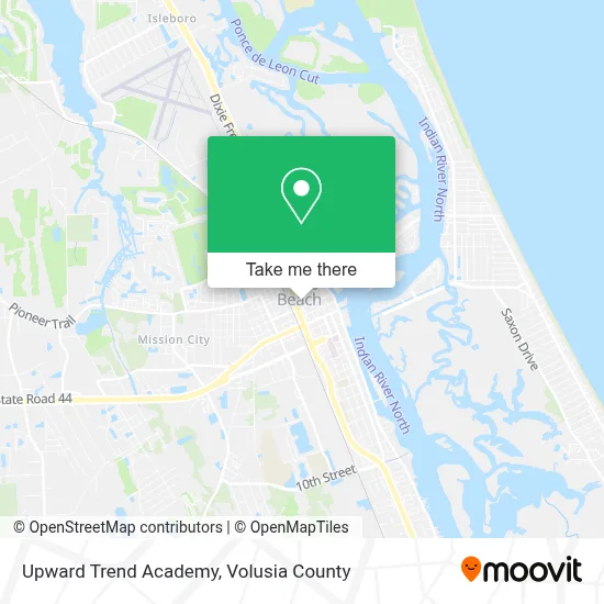 Upward Trend Academy map