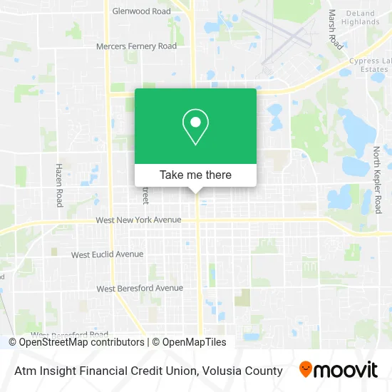 Atm Insight Financial Credit Union map