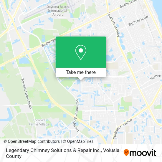 Legendary Chimney Solutions & Repair Inc. map