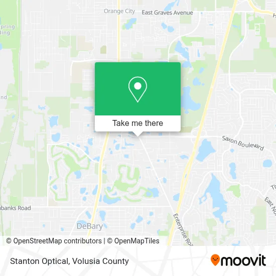 Stanton Optical map