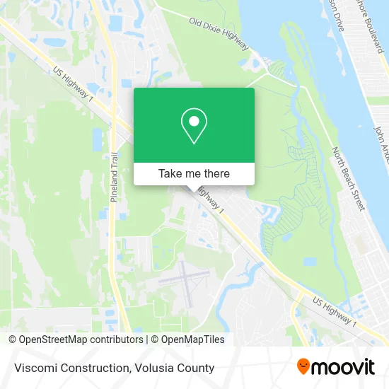 Viscomi Construction map