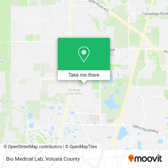 Bio Medical Lab map