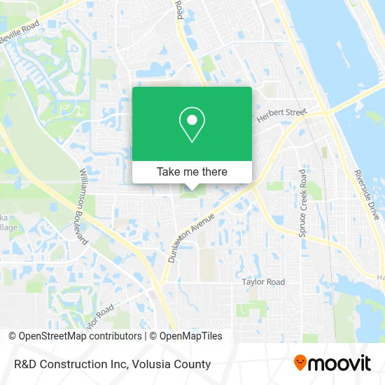 R&D Construction Inc map