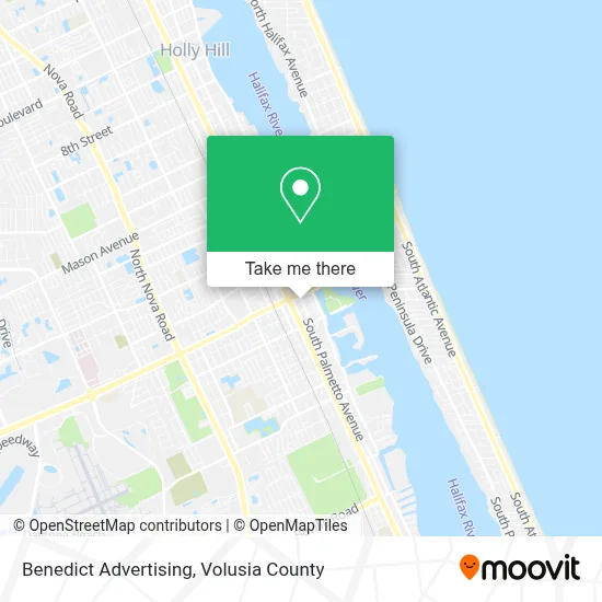 Benedict Advertising map
