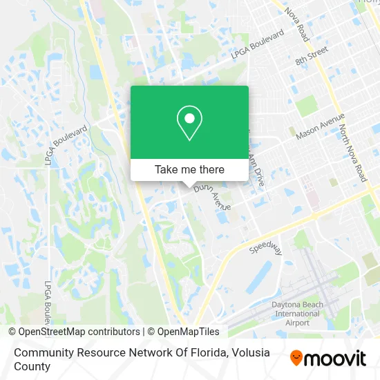 Community Resource Network Of Florida map