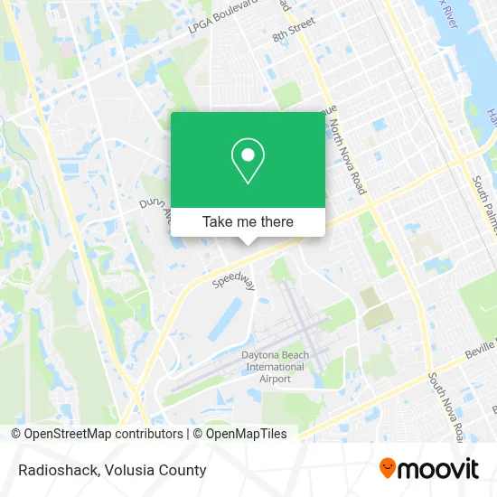 Radioshack map