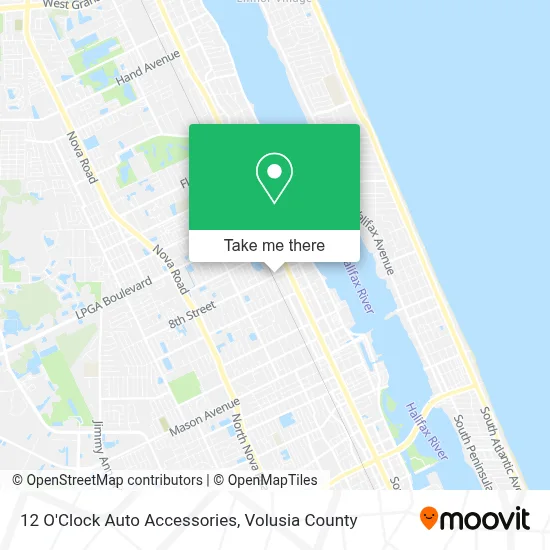 12 O'Clock Auto Accessories map