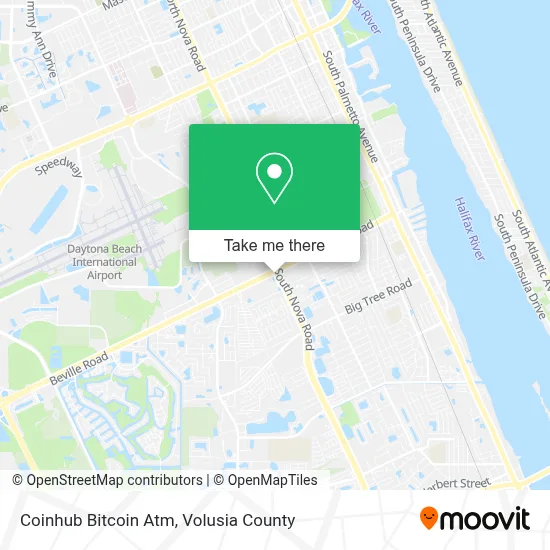Coinhub Bitcoin Atm map