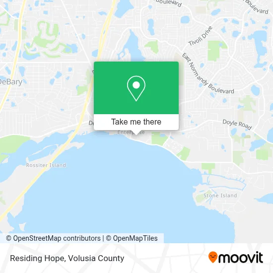 Residing Hope map