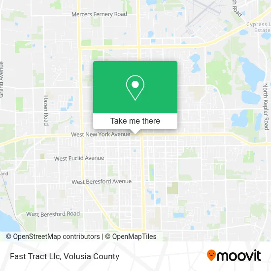 Fast Tract Llc map