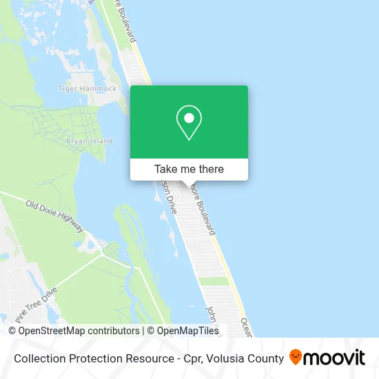 Collection Protection Resource - Cpr map
