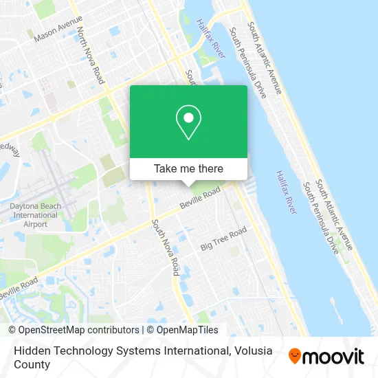 Hidden Technology Systems International map