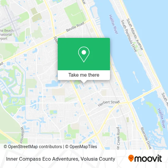 Inner Compass Eco Adventures map