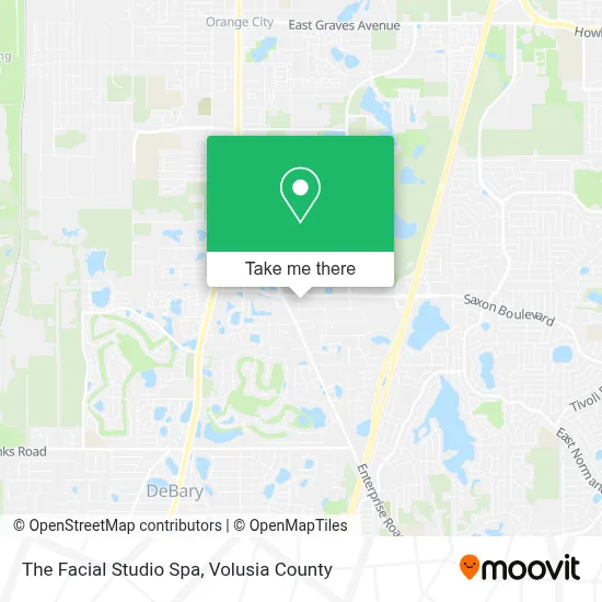 The Facial Studio Spa map