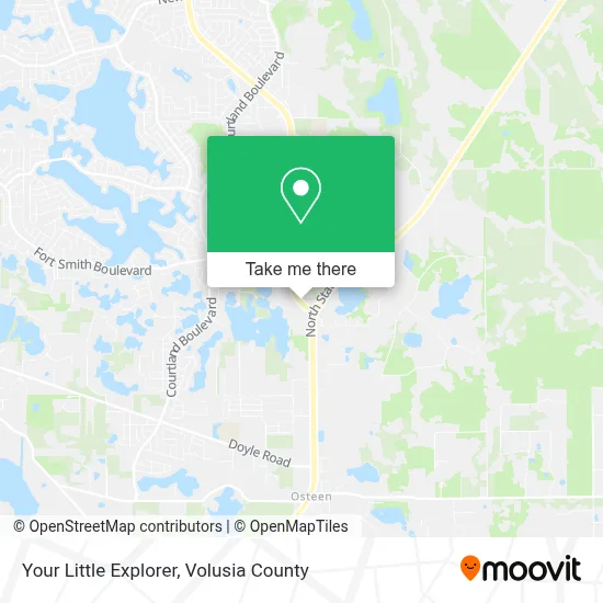 Your Little Explorer map