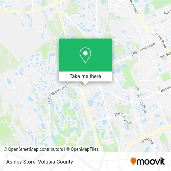 Ashley Store map