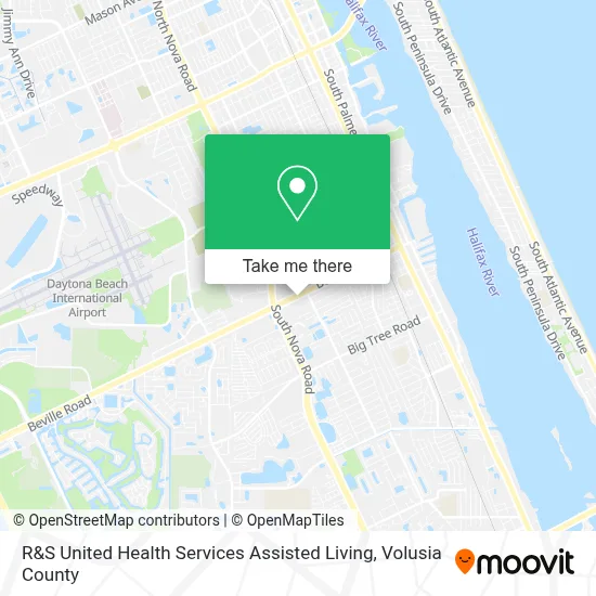R&S United Health Services Assisted Living map