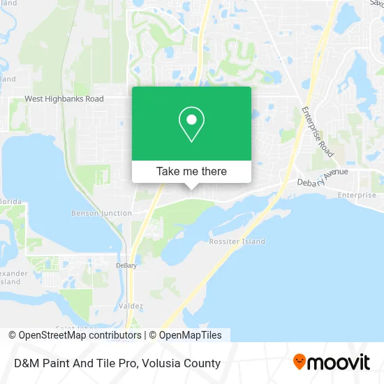 D&M Paint And Tile Pro map