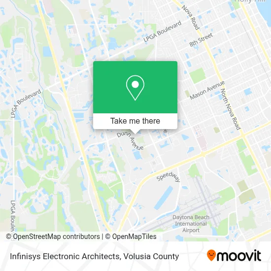Infinisys Electronic Architects map