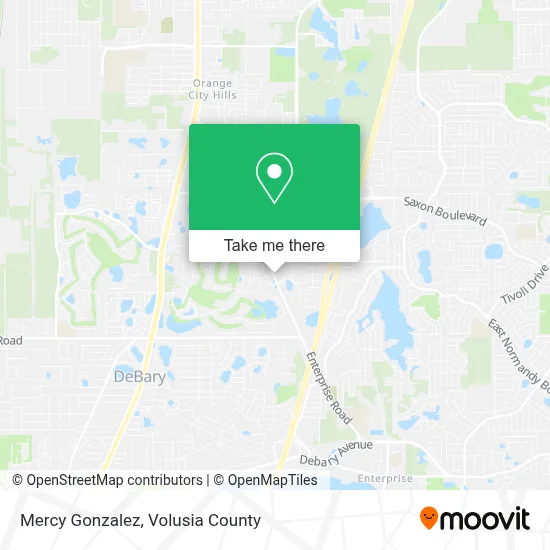 Mercy Gonzalez map