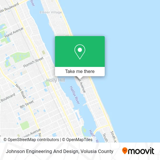 Johnson Engineering And Design map