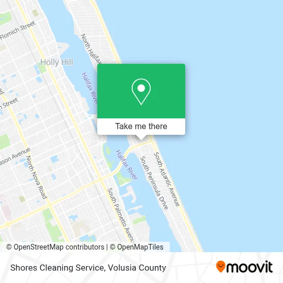 Shores Cleaning Service map