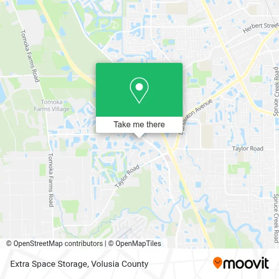 Extra Space Storage map