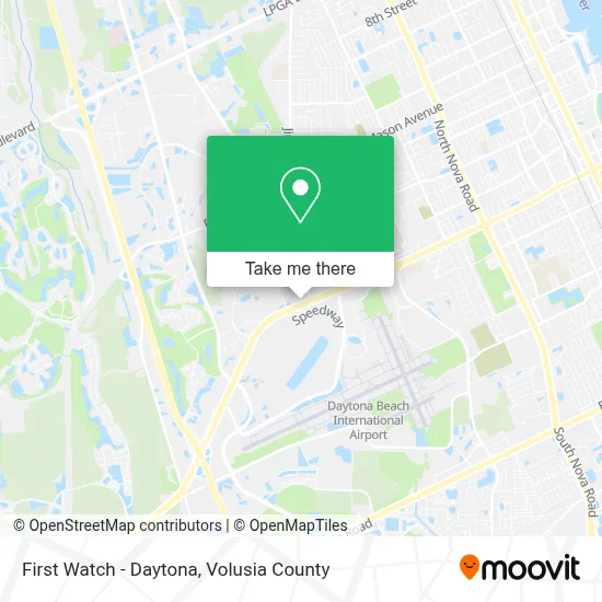 First Watch - Daytona map