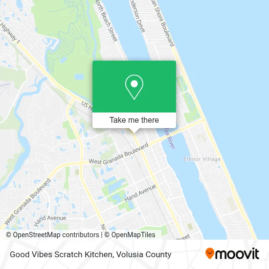 Good Vibes Scratch Kitchen map