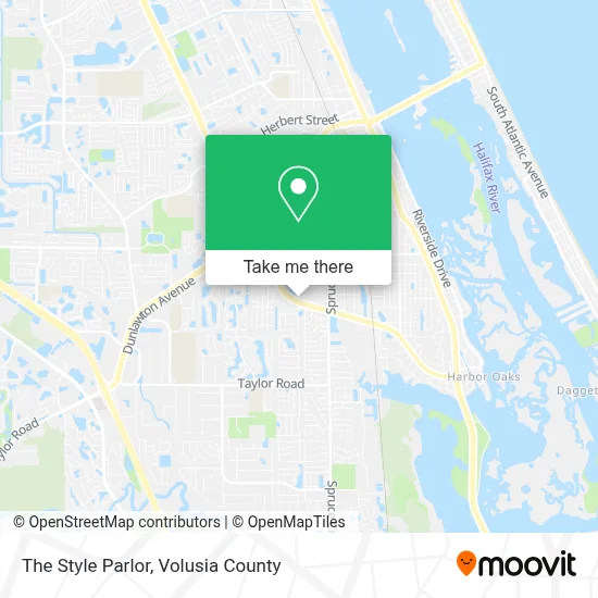 The Style Parlor map