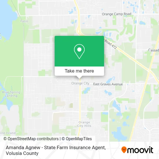 Amanda Agnew - State Farm Insurance Agent map