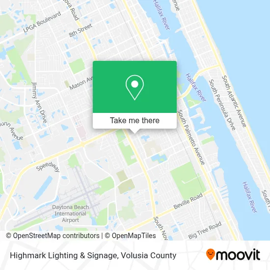 Highmark Lighting & Signage map