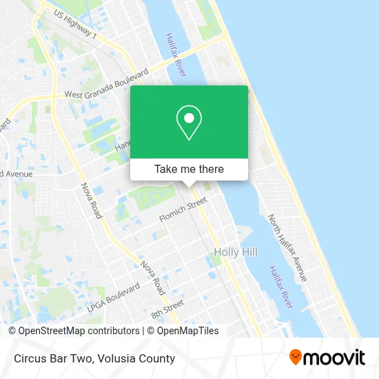 Circus Bar Two map