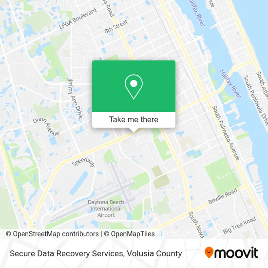 Secure Data Recovery Services map