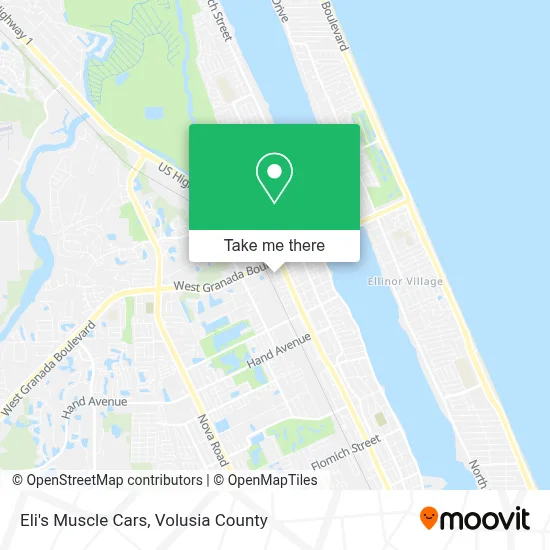 Eli's Muscle Cars map