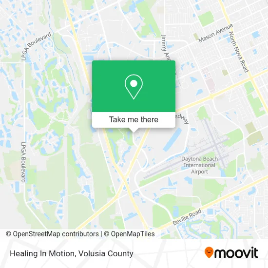 Healing In Motion map