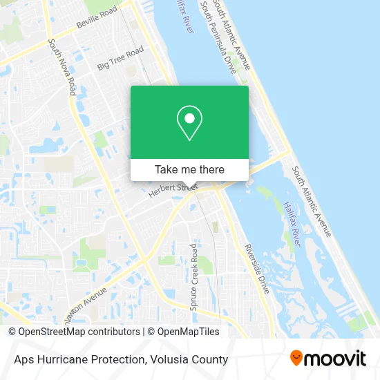 Aps Hurricane Protection map