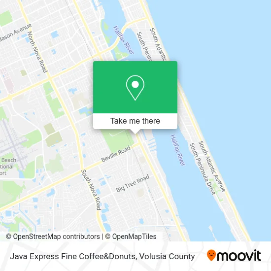 Java Express Fine Coffee&Donuts map
