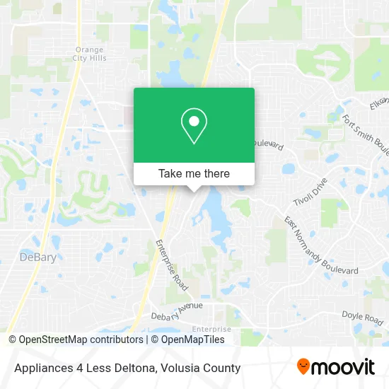 Appliances 4 Less Deltona map