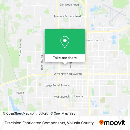 Precision Fabricated Components map