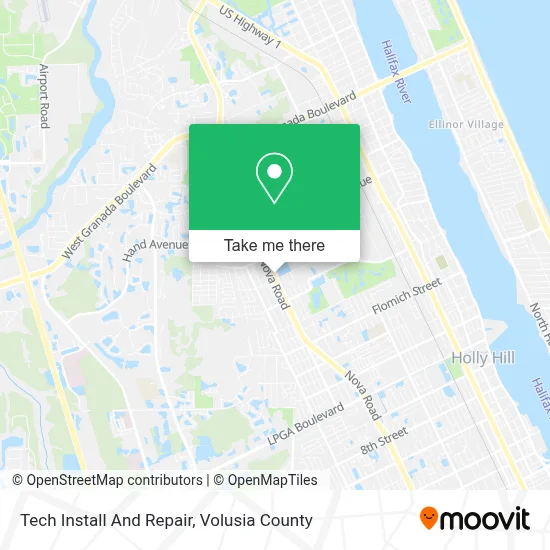 Tech Install And Repair map