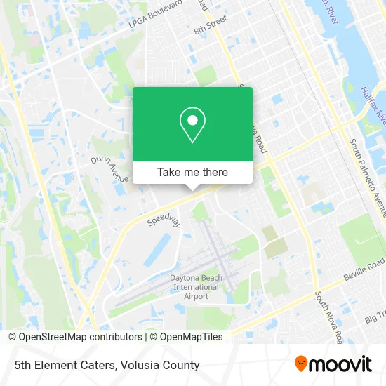 5th Element Caters map