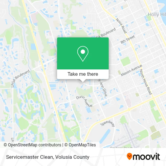 Servicemaster Clean map