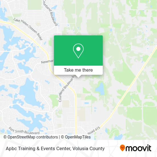 Apbc Training & Events Center map
