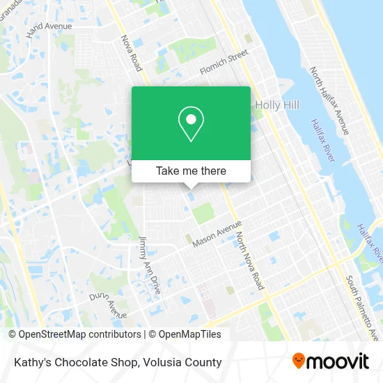 Kathy's Chocolate Shop map
