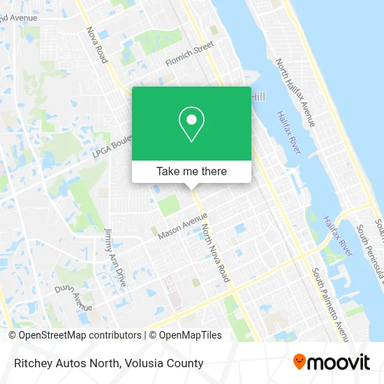 Ritchey Autos North map
