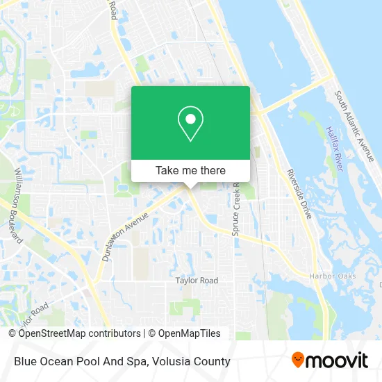 Blue Ocean Pool And Spa map