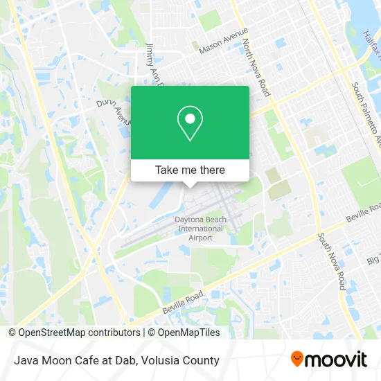 Java Moon Cafe at Dab map