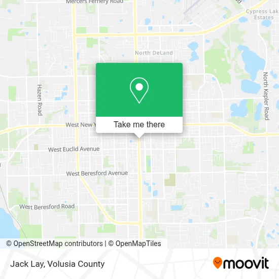 Jack Lay map