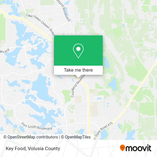 Key Food map